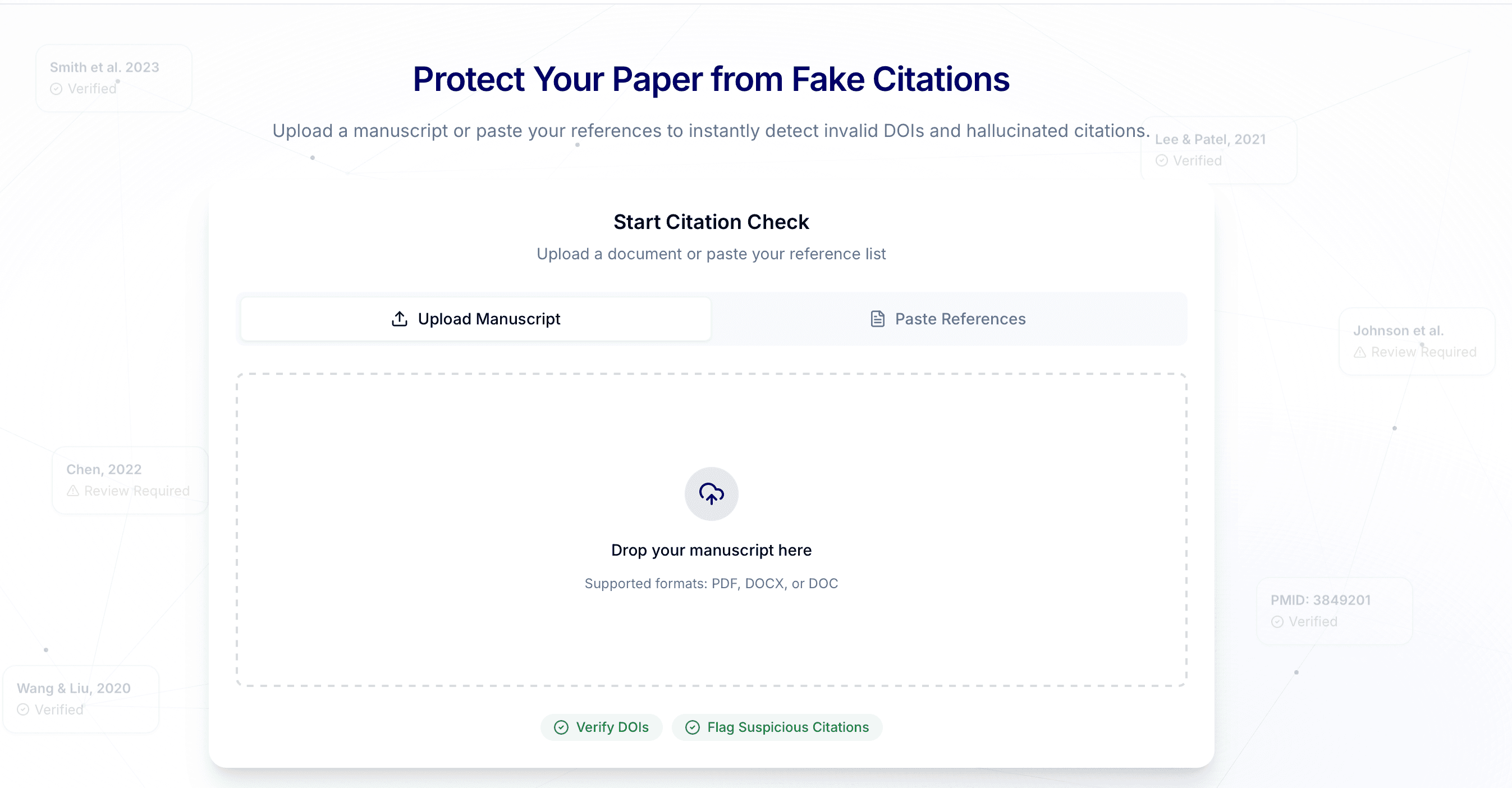 Start with the manuscript preview